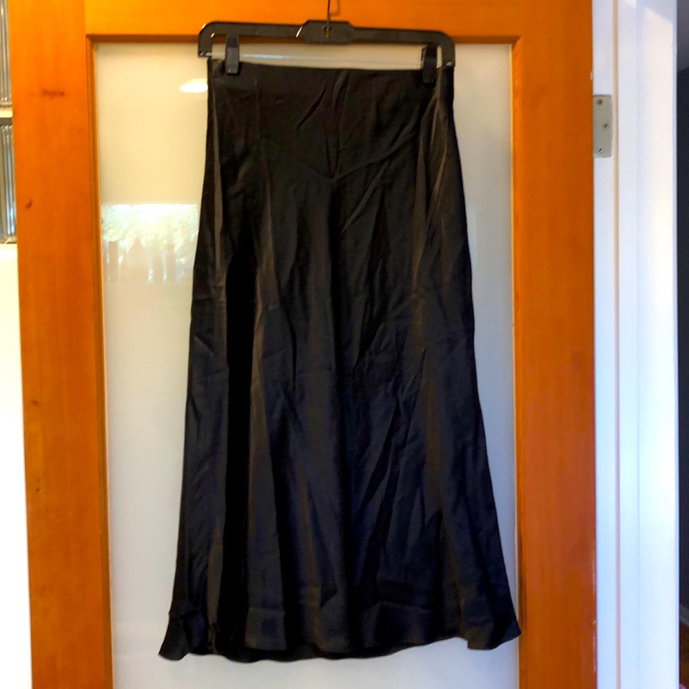 Quince silk skirt